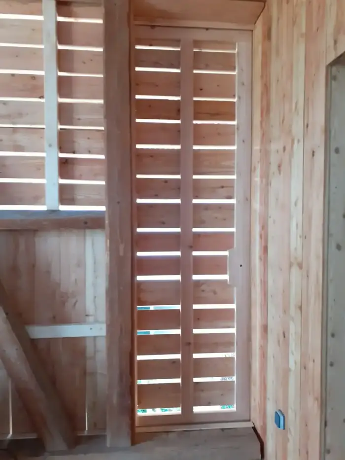 Façade et volets bois Heissler